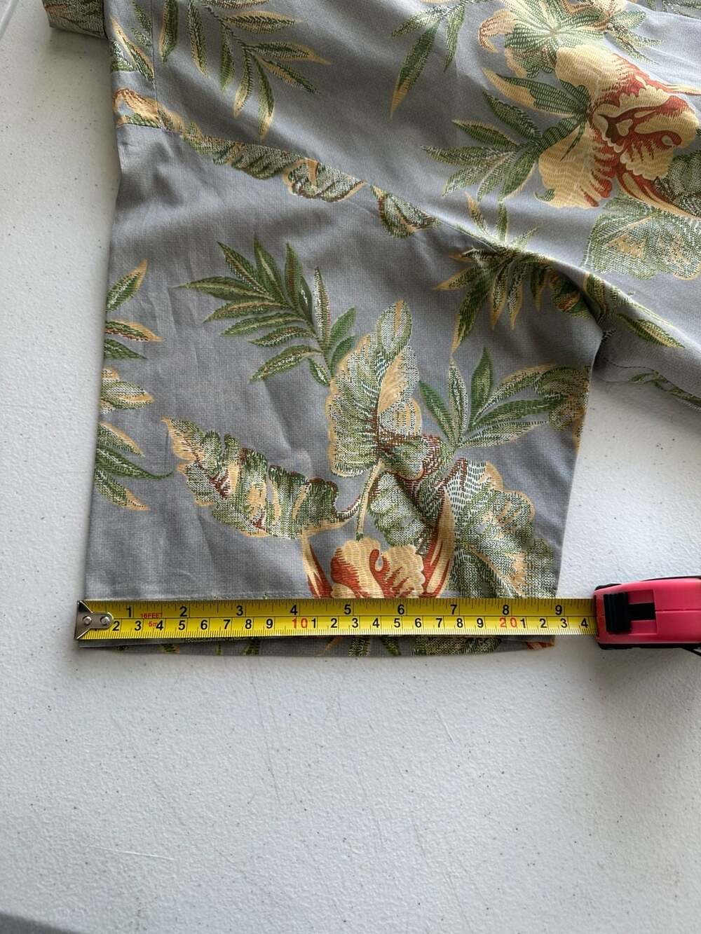 Tori Richard Hawaiian Shirt Men’s XL Blue Floral Tropical Aloha Cotton Lawn USA - Picture 10 of 10